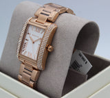 Michael Kors Emery Three-Hand Crystals Silver Dial Rose Gold Steel Strap Watch for Women - MK4644 Buy Now By Michael Kors