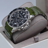 Michael Kors Everest Chronograph Black Dial Green Silicone Strap Watch For Men - MK8981 Buy Now By Michael Kors