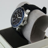 Michael Kors Cunningham Multifunction Blue Dial Black Rubber Strap Watch For Men - MK7160 Buy Now By Michael Kors