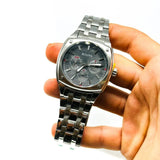 Shop Bulova Classic Collection Multifunction Grey Dial Silver Steel Strap Watch for Men - 96C148 in USA