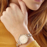 Michael Kors Sofie Quartz Gold Dial Gold Steel Strap Watch For Women - MK3881 Buy Now By Michael Kors