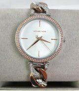 Shop Michael Kors Catelyn Quartz Silver Dial Two Tone Steel Strap Watch For Women - MK4634 in USA