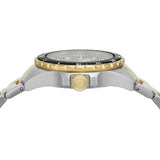 Fossil Blue Dive Three Hand Black Dial Two Tone Steel Strap Watch For Women - ES5349 Buy Now By Fossil