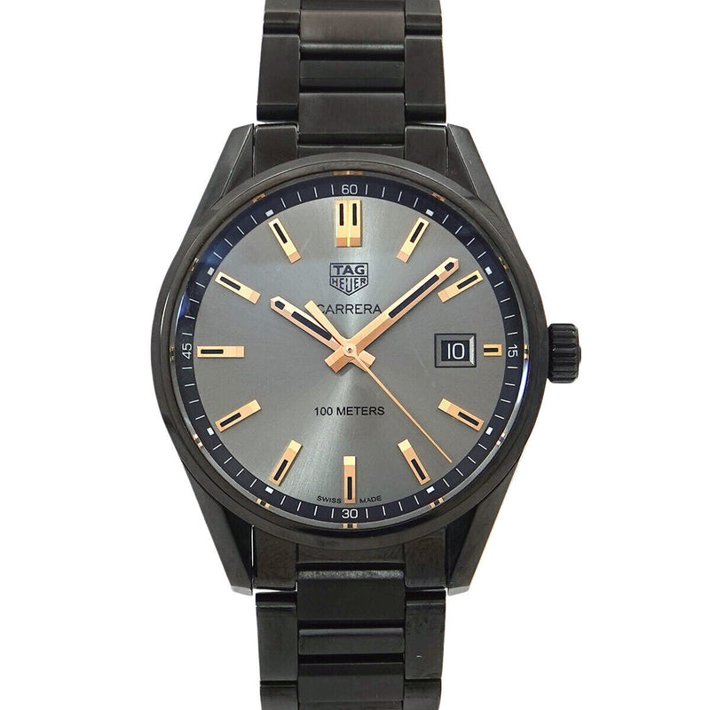 Tag Heuer Carrera Special Edition Black Dial Black Steel Strap Watch for Women - WAR1113.BA0602 Buy Now By Tag Heuer