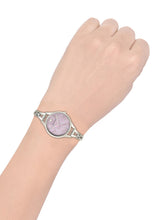 Emporio Armani Aurora Mother Of Pearl Purple Dial Silver Steel Strap Watch For Women - AR11122 Buy Now By Emporio Armani