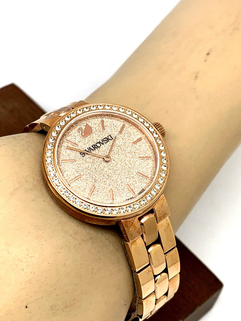 Swarovski Daytime Analog Gold Dial Gold Steel Strap Watch for Women - 5182231 Buy Now By Swarovski
