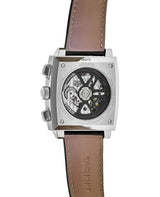 Tag Heuer Monaco Automatic Chronograph Black Dial Black Leather Strap Watch for Men - CBL2113.FC6177 Buy Now By Tag Heuer