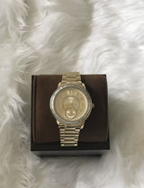 Michael Kors Madelyn Quartz Gold Dial Gold Steel Strap Watch For Women - MK6287 Buy Now By Michael Kors