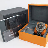 Tag Heuer Aquaracer Calibre 5 Bamford Limited Edition Black Dial Grey Steel Strap Watch for Men - WAY208C.FC6383 Buy Now By Tag Heuer