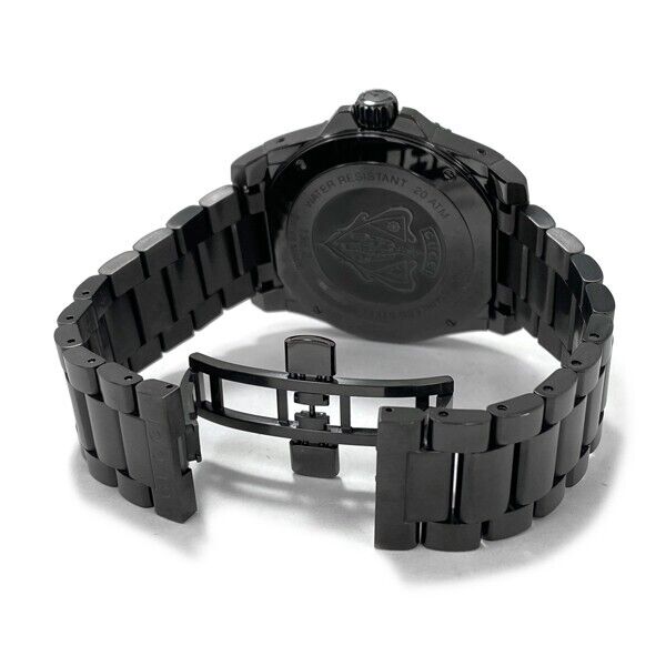 Shop Gucci Dive Quartz Black Dial Black Steel Strap Watch For Men - YA136213 in USA