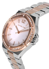 Michael Kors Lennox Three Hand Quartz Silver Dial Two Tone Steel Strap Watch For Women - MK6989 Buy Now By Michael Kors