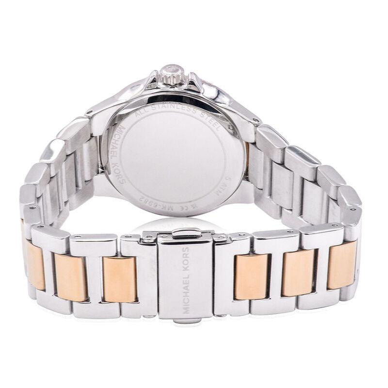 Michael Kors Camille Multifunction Silver Dial Two Tone Steel Strap Watch For Women - MK6982 Buy Now By Michael Kors