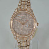 Michael Kors Lauryn Crystals Rose Gold Dial Rose Gold Steel Strap Watch For Women - MK3931 Buy Now By Michael Kors