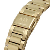 Armani Exchange Cayde Chronograph Black Dial Gold Steel Strap Watch for Men - AX2747 Buy Now By Armani Exchange