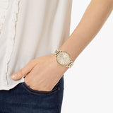 Michael Kors Sofie Quartz Gold Dial Gold Steel Strap Watch For Women - MK3881 Buy Now By Michael Kors
