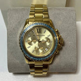 Michael Kors Everest Chronograph Gold Dial Gold Steel Strap Watch For Women - MK7210 Buy Now By Michael Kors
