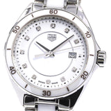Shop Tag Heuer Formula 1 Diamonds White Dial Two Tone Steel Strap Watch for Women - WBJ141AD.BA0974 in USA