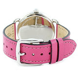 Coach Delancey White Dial Red Leather Strap Watch for Women - 14502879 Buy Now By Coach