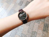 Emporio Armani Quartz Grey Dial Brown Leather Strap Watch For Women - AR11172 Buy Now By Emporio Armani