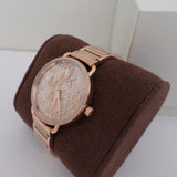 Michael Kors Portia Quartz Silver Dial Rose Gold Steel Strap Watch For Women - MK3887 Buy Now By Michael Kors