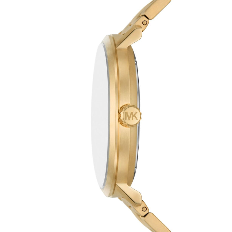 Michael Kors Blake Quartz Black Dial Gold Steel Strap Watch for Men - MK9136 Buy Now By Michael Kors