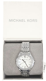 Michael Kors Mindy White Dial Silver Steel Strap Watch For Women - MK7075 Buy Now By Michael Kors