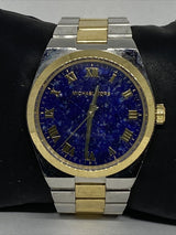 Michael Kors Channing Blue Dial Two Tone Steel Strap Watch For Women - MK5893 Buy Now By Michael Kors