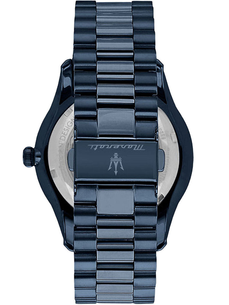 Maserati Stile Chronograph Blue Dial Blue Steel Strap Watch For Men - R8873642008 Buy Now By Maserati
