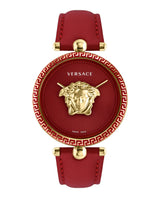 Versace Palazzo Empire Red Dial Red Leather Strap Watch for Women - VCO120017 Buy Now By Versace