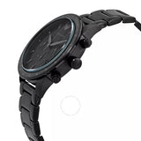 Emporio Armani Mario Chronograph Black Dial Black Steel Strap Watch For Men - AR11242 Buy Now By Emporio Armani