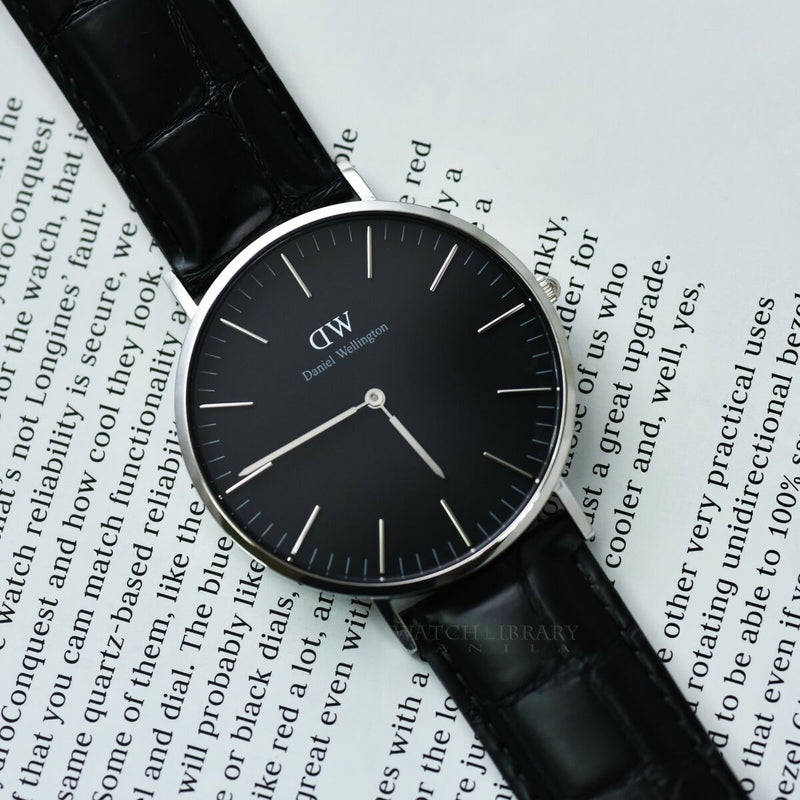 Daniel Wellington Classic Reading Black Dial Black Leather Strap Watch For Men - DW00100135 Buy Now By Daniel Wellington
