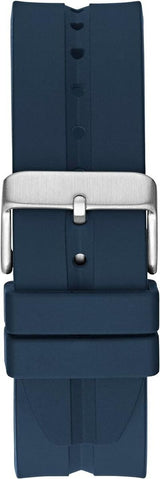 Guess Leo Chronograph Navy Blue Dial Blue Silicone Strap Watch For Men - GW0637G1 Buy Now By Guess
