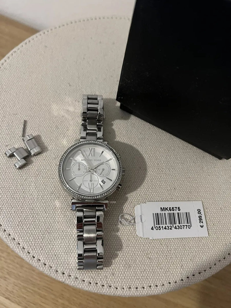Michael Kors Sofie Quartz Silver Dial Silver Steel Strap Watch For Women - MK6575 Buy Now By Michael Kors