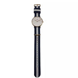 Daniel Wellington Classic Glasgow White Dial Two Tone NATO Strap Watch For Women - DW00100031 Buy Now By Daniel Wellington