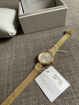 Calvin Klein Authentic White Dial Rose Gold Mesh Bracelet Watch for Women - K8G23526 Buy Now By Calvin Klein