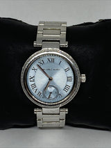 Michael Kors Skylar Quartz Blue Dial Silver Steel Strap Watch For Women - MK5988 Buy Now By Michael Kors