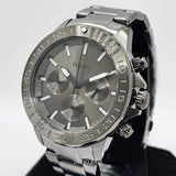 Fossil Bannon Multifunction Chronograph Grey Dial Grey Steel Strap Watch for Men - BQ2491 Buy Now By Fossil