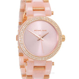 Michael Kors Delray Rose Gold Dial Rose Gold Steel Strap Watch for Women - MK4322 Buy Now By Michael Kors