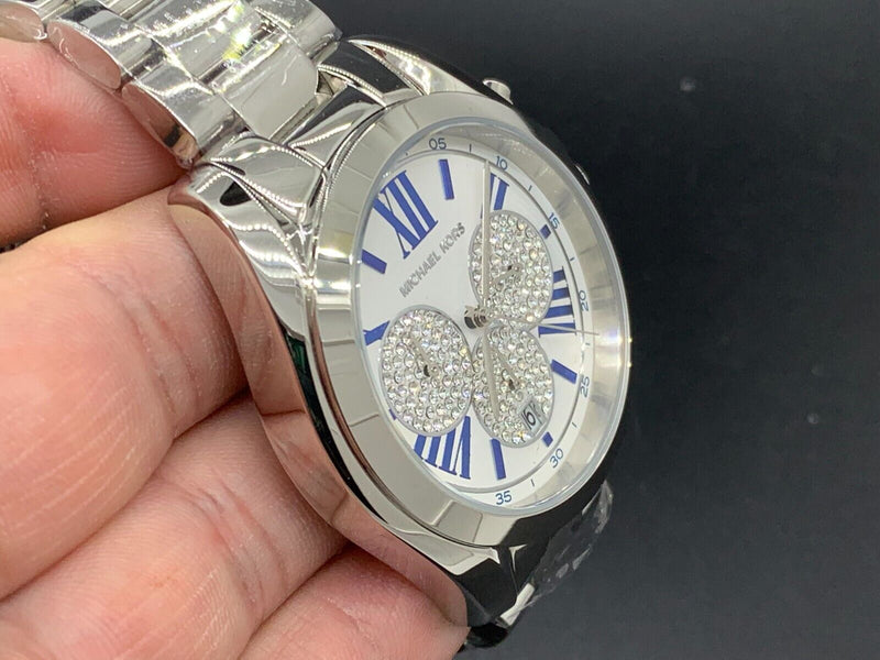 Michael Kors Bradshaw Quartz Silver Dial Silver Steel Strap Watch For Women - MK6320 Buy Now By Michael Kors