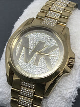 Michael Kors Bradshaw Gold Dial Gold Steel Strap Watch for Women - MK6487 Buy Now By Michael Kors