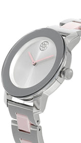 Shop Movado Bold Silver Dial Two Tone Steel Strap Watch for Women - 3600702 in USA