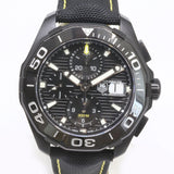 Tag Heuer Aquaracer PVD Black Dial Watch for Men - CAY218A.FC6361 Buy Now By Tag Heuer