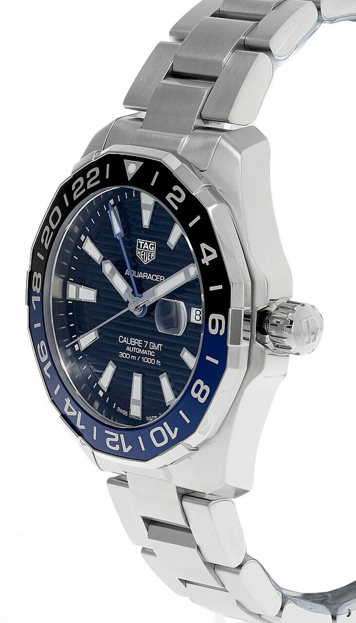 Shop Tag Heuer Aquaracer Blue Dial Watch for Men - WAY201T.BA0927 in USA