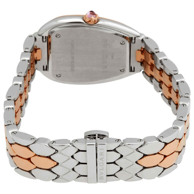 Bvlgari Serpenti Seduttori Diamonds Silver Dial Two Tone Steel Strap Watch for Women - SERPENTI103274