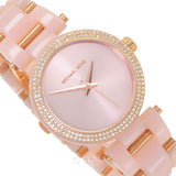 Michael Kors Delray Rose Gold Dial Rose Gold Steel Strap Watch for Women - MK4322 Buy Now By Michael Kors