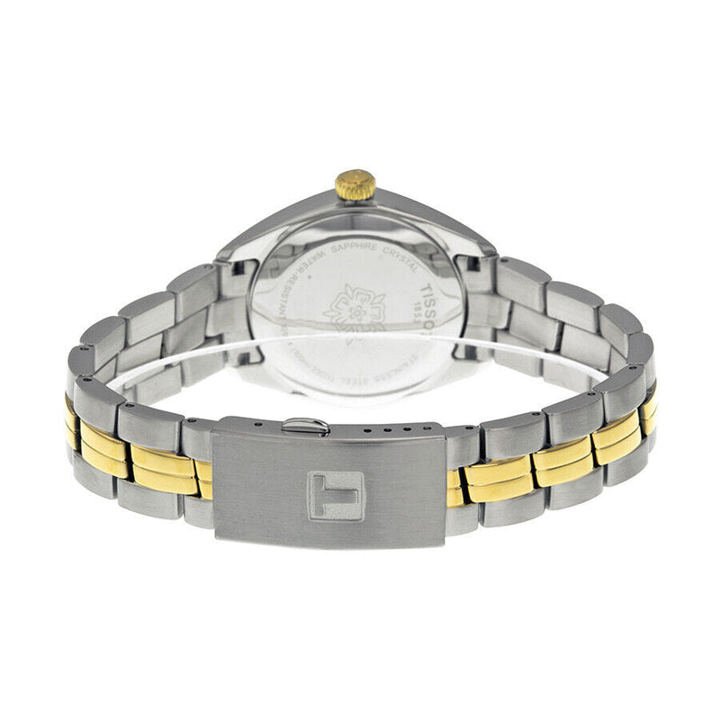 Tissot T Classic PR 100 Sport Chic White Dial Two Tone Steel Strap Watch For Women - T101.210.22.031.00 Buy Now By Tissot