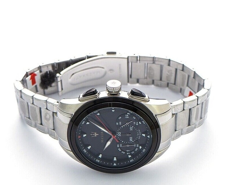 Maserati Traguardo Analog Black Dial Stainless Steel Watch For Men - R8873612015 Buy Now By Maserati