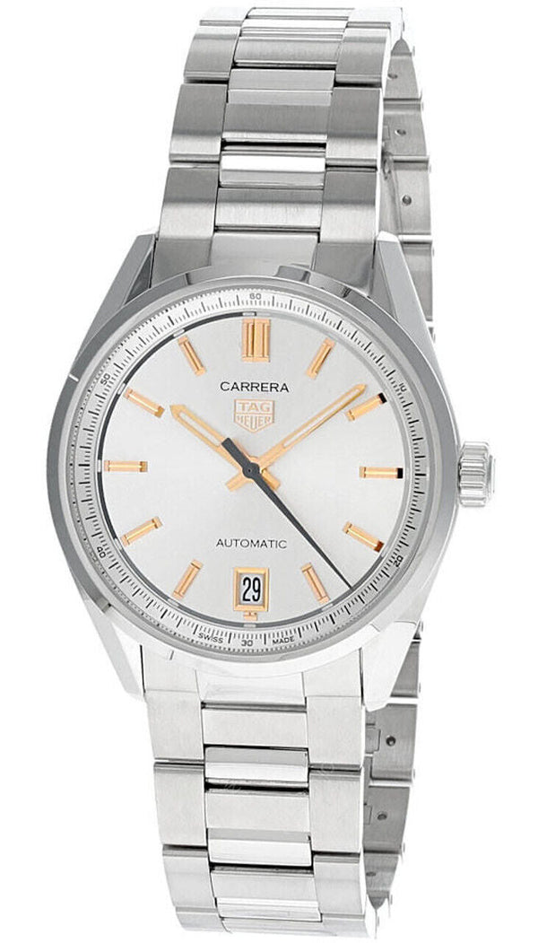 Tag Heuer Carrera Date Silver Dial Silver Steel Strap Watch for Women - WBN2310.BA0001 Buy Now By Tag Heuer