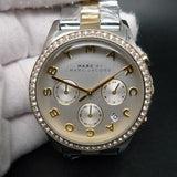 Marc Jacobs Henry Chronograph Silver Dial Two Tone Steel Strap Watch for Women - MBM3197 Buy Now By Marc Jacobs