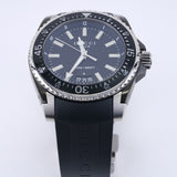 Shop Gucci Dive Analog Quartz Black Dial Black Rubber Strap Watch For Men - YA136204 in USA